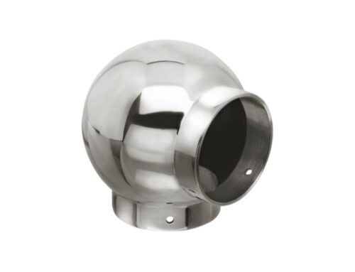 Polished Stainless Steel Ball Style Elbow, 1-1/2″,2″